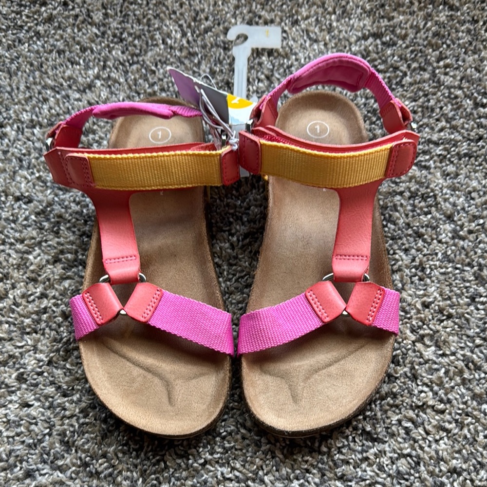 Cat & Jack Colorful Kids Sandals